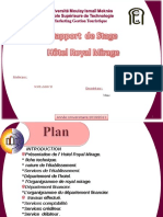 Rapport de Stage Hotel Royal MIRAGE PDF