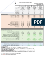 Physical & Electrical Characteristics Report