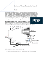 Chapter 4: The First Law of Thermodynamics For Control Volumes B) Steam Power Plants