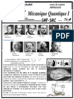 Mécanique Quantique I: SMP-SMC