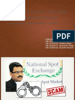 National Spot Exchange Limited Scam Financial Management (HSM 404) Case Study (Cash Market Scams)