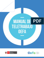 Manual de Teletrabajo OEFA PDF