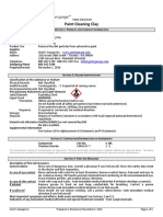 Paint Cleaning Clay SDS 11-1-2016