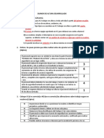 EXAMEN DE ALTURA y EXAMEN DE CALIENTE