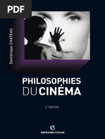 (Cinéma - Arts Visuels) Dominique Chateau-Philosophies Du Cinéma-Armand Colin (2010)