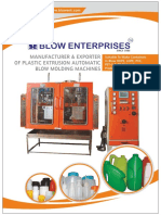 BLOWENGINEERING PLASTIC MACHINES Blow Molding Machine Manufacturer PDF