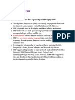 PHP UNIT 01-Notes PDF