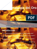 Metalurgia Del Oro