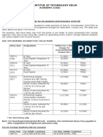 Indian Institue of Technology Delhi: Academic (Ugs)