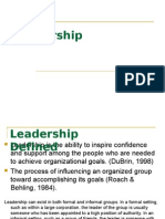 Leadership Theories