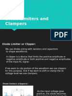 Diode Limiters and Clampers Report