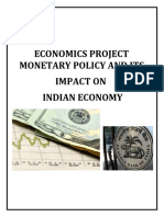 Monetary Policy of India and Its Effects