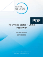 The United States - China Trade War: Policy Paper / January 2019 Michaela Havráneková Tomáš Dvorský (Editor)