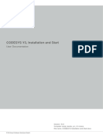 CODESYS V3, Installation and Start: User Documentation