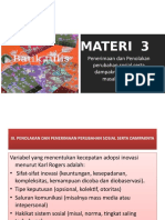 Bahan Ajar Penerimaan Dan Penolakan Perub Sos