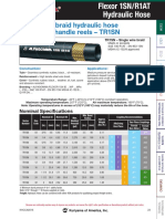 Single Wire Braid Hydraulic Hose On Easy-To-Handle Reels - TR1SN