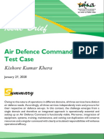 Issue Brief: Air Defence Command - A Bold Test Case