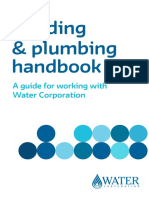 Building & Plumbing Handbook: A Guide For Working With Water Corporation