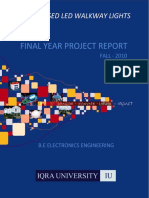 Final Year Project Report: Solar Based Led Walkway Lights