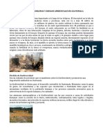 Principales Problemas y Riesgos Ambientales de Guatemala