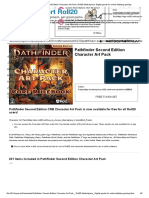 Pathfinder Second Edition Character Art Pack PDF