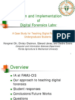 Design and Implementation of Digital Forensics Labs