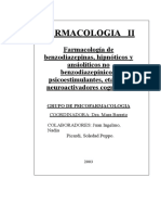 Farmacologiade Las Benzodiazepinas Ansioliticos Hipnoticos No Benzodiazepinicos Psicoestimulantes y Neuroactivadores Cognitivos