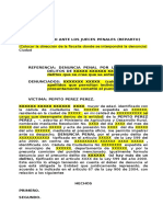 Modelo de Escrito de Compulsa de Copias Y-O Denuncias Penales