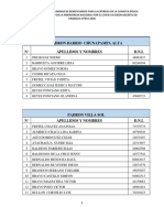 Primera Lista Preliminar MPA