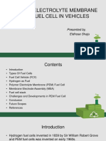 Polymer Electrolyte Membrane (Pem) Fuel Cell PDF