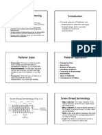 Fasteners and Fastening Methods: Objectives