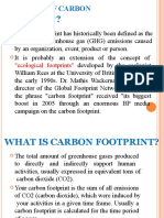 Carbon Foot Print