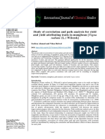 Study of Correlation and Path Analysis For Yield and Yield Attributing Traits in Mungbean (Vigna Radiata (L.) Wilczek)