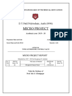 Micro Project: D.Y.Patil Polytechnic, Ambi (0996)