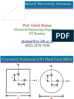 Circularly Polarized Microstrip Antennas: Prof. Girish Kumar