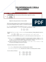 4.7 Incrementos Diferenciales y Regla de La Cadena.