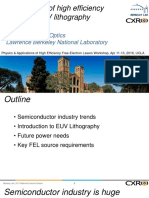 FELs For EUV Lithography