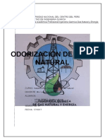 Odorizacion de Gas Natural