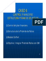 Caso 6 Control Financiero. Piramide Ratios PDF