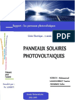 Etude Des Installations Des Panneaux Sol