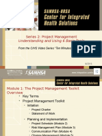 Series 2: Project Management: Understanding and Using 6 Basic Tools