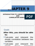 Introduction To Linear Regression AND Correlation Analysis