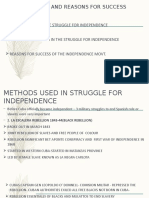 Cubas Unit 2 Methods Used and Reaosns Fro Success