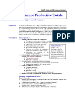 Fiche Maintenance Productive Totale