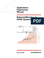 Dehumidification in HVAC System p1