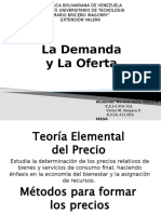 Teoría Elemental Del Precio