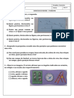 Retas e Angulos 6 Ano