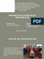 Mecanica de La Mecha de Perforacion