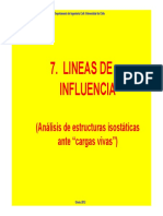 Lineas de Influencia UCH PDF