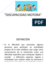 Discapacidad Motora